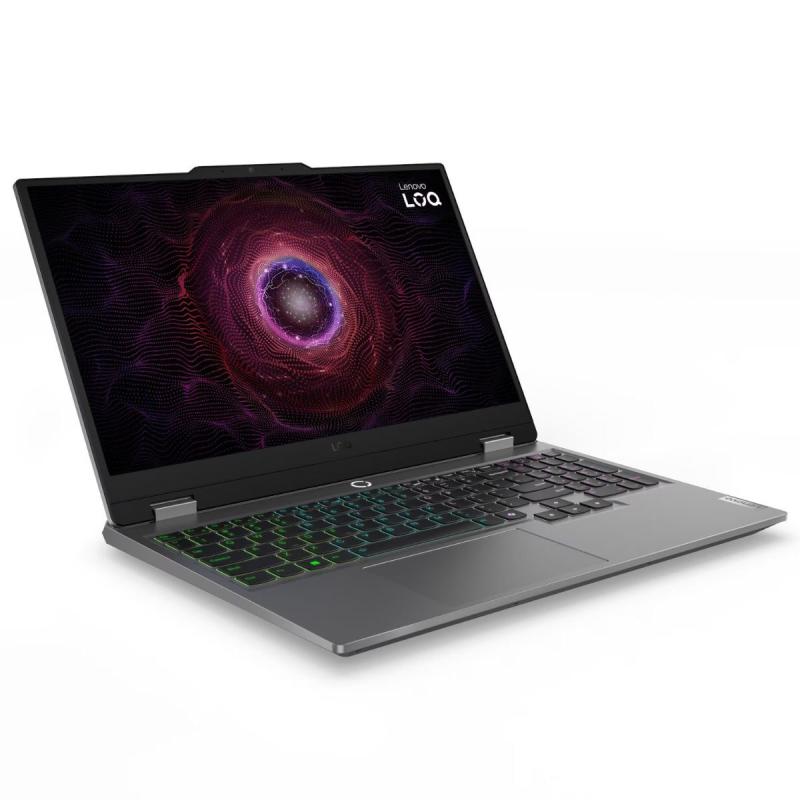 لينوفو نوت بوك إل أو كيو شاشة 15 بوصة دقة عالية سعة 512 جيجا الرام 24 جيجا نظام تشغيل ويندوز 11 - رمادي