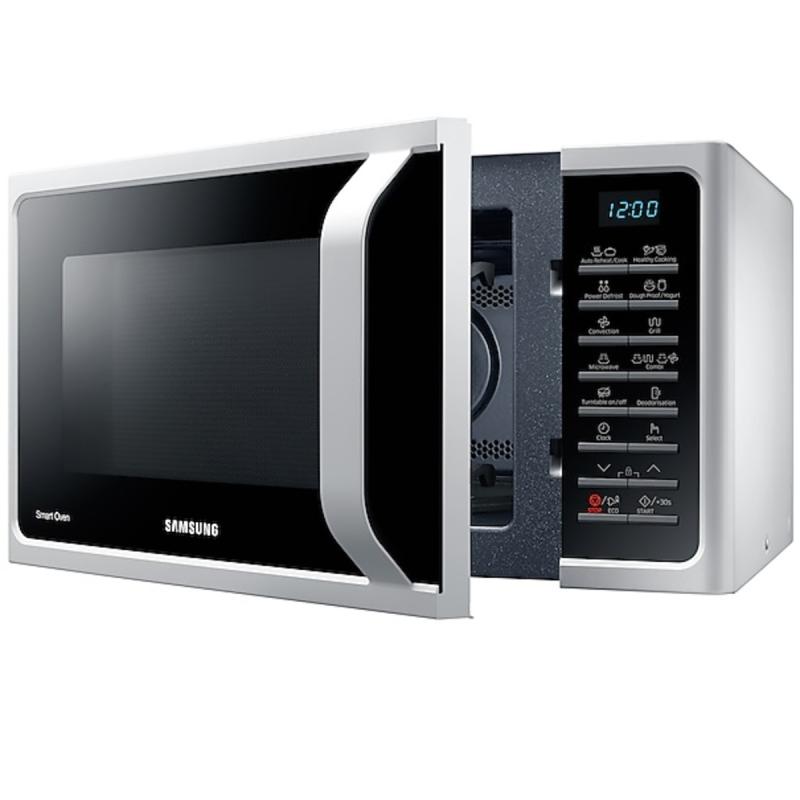 سامسونج فرن ميكروويف مع شواية، سعة 28 لترًا، 900 واط - أبيض