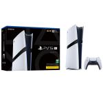 بلاي ستيشن 5 برو وحدة تحكم رقمية رفيعة بسعة تخزين 2 تيرابايت، باللون الأبيض