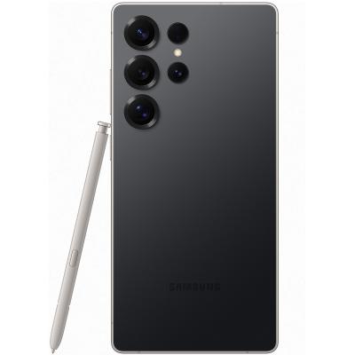 هاتف سامسونج جالكسي S25 ألترا 256 جيجا بايت 12 جيجا بايت رام 5G - أسود تيتانيوم