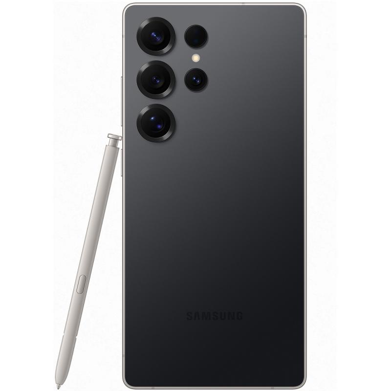 هاتف سامسونج جالكسي S25 ألترا 256 جيجا بايت 12 جيجا بايت رام 5G - أسود تيتانيوم